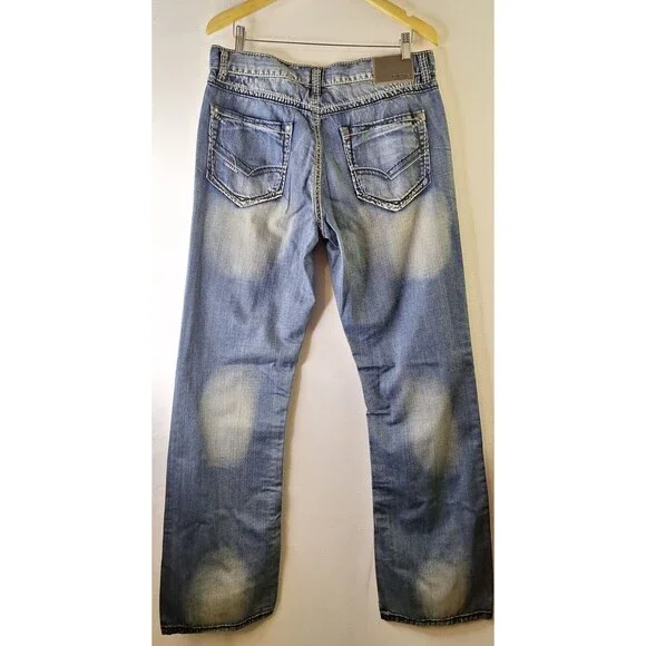 PETROL "HANK" Men's Relaxed Bootcut Denim Jeans Sz 34x36 Cowboy Western Casual